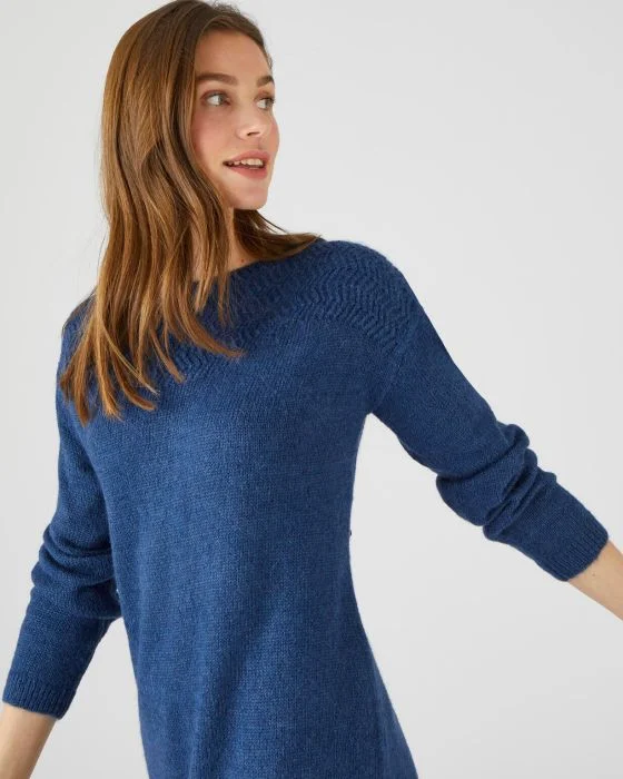 Pull chaud motif chevrons Thermolactyl