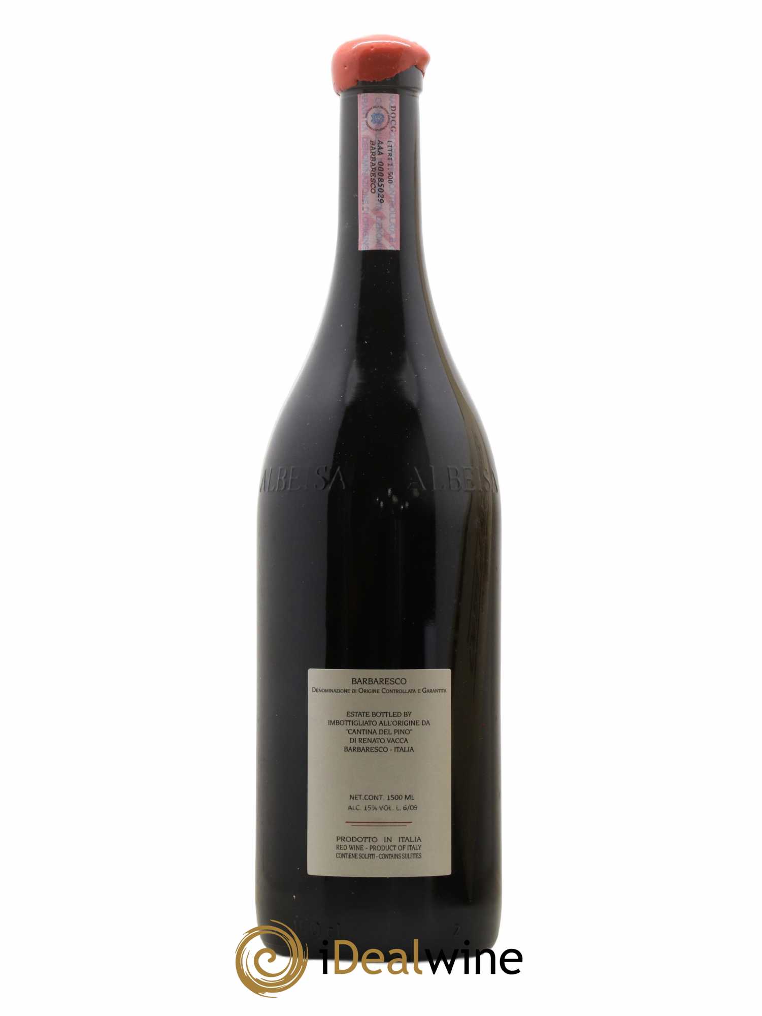 Barbaresco DOCG Albesani Cantina del Pino 2009 - Lot de 1 Magnum