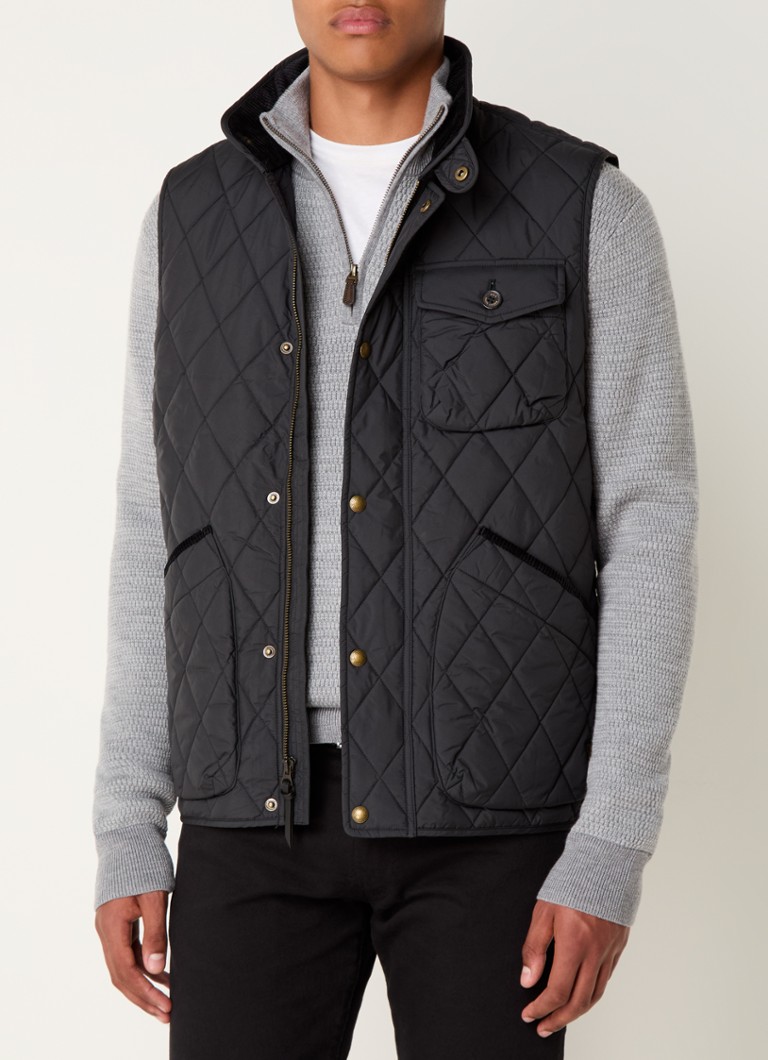 Ralph Lauren Bodywarmer with quilted pattern and patch pockets