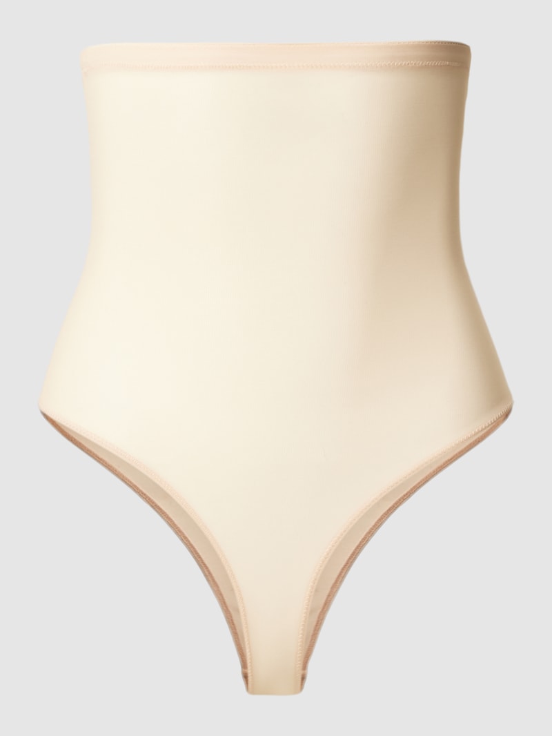 High Waist String mit Shape-Funktion in beige