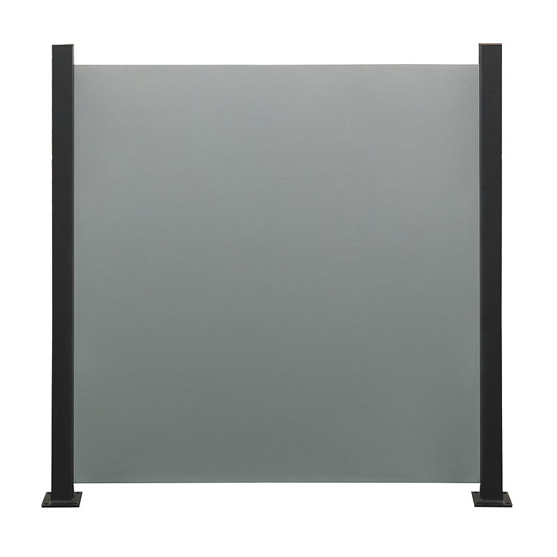 Glassplate Bredde 97,6 cm røkfarget