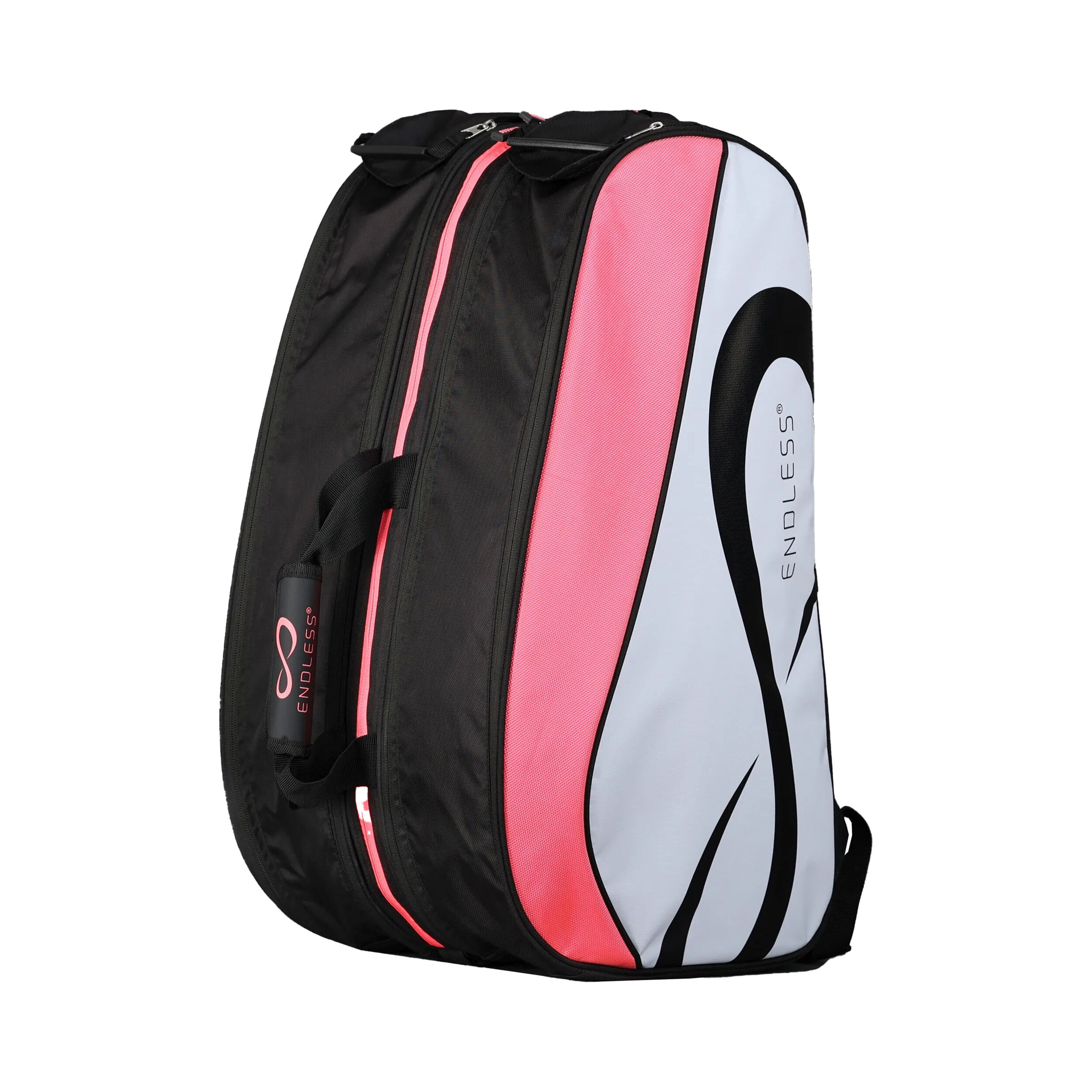 Icon Padelschlägertasche - Pink, Weiß