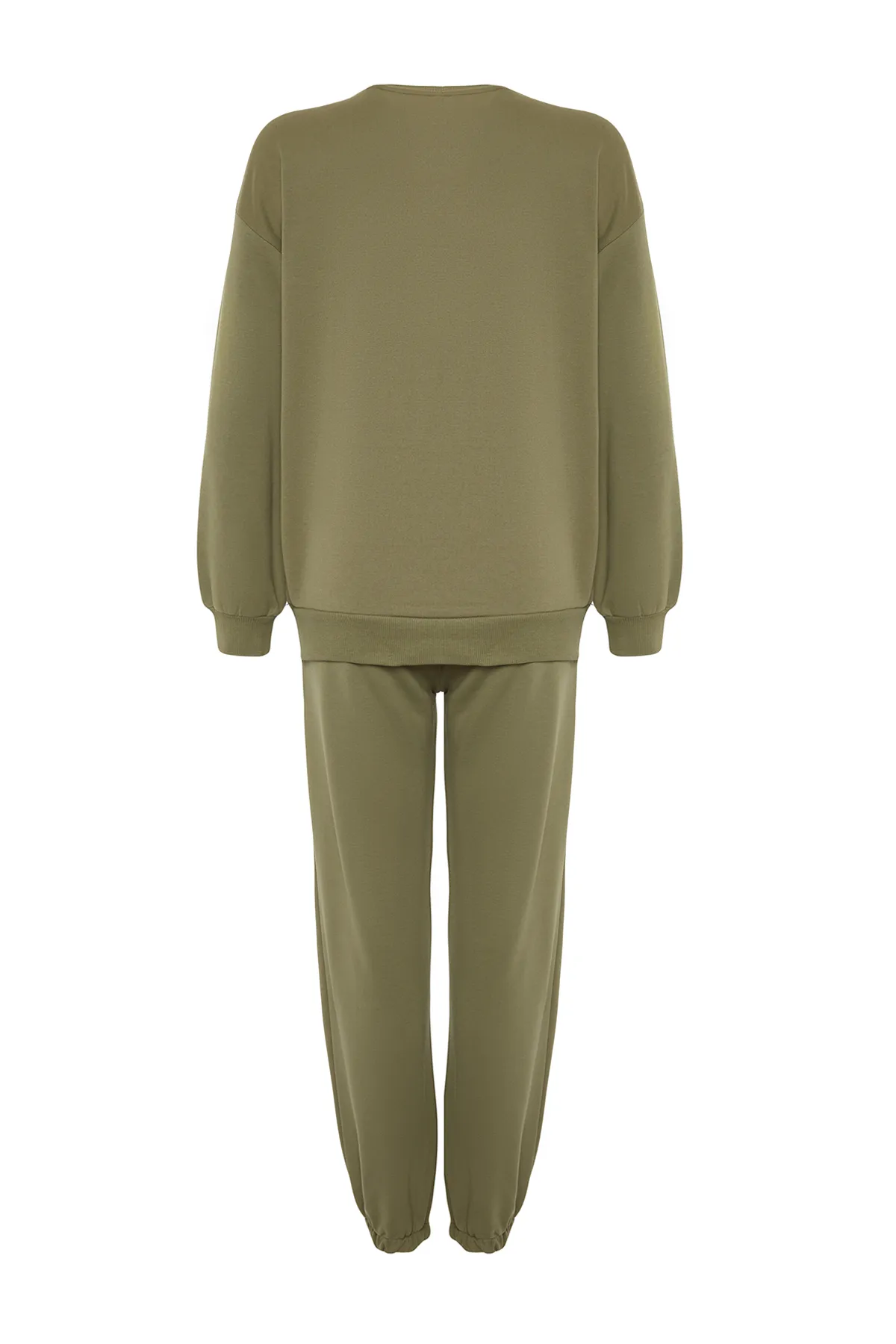 Trendyol Collection  Trainingsanzug - Khaki - Regular Fit