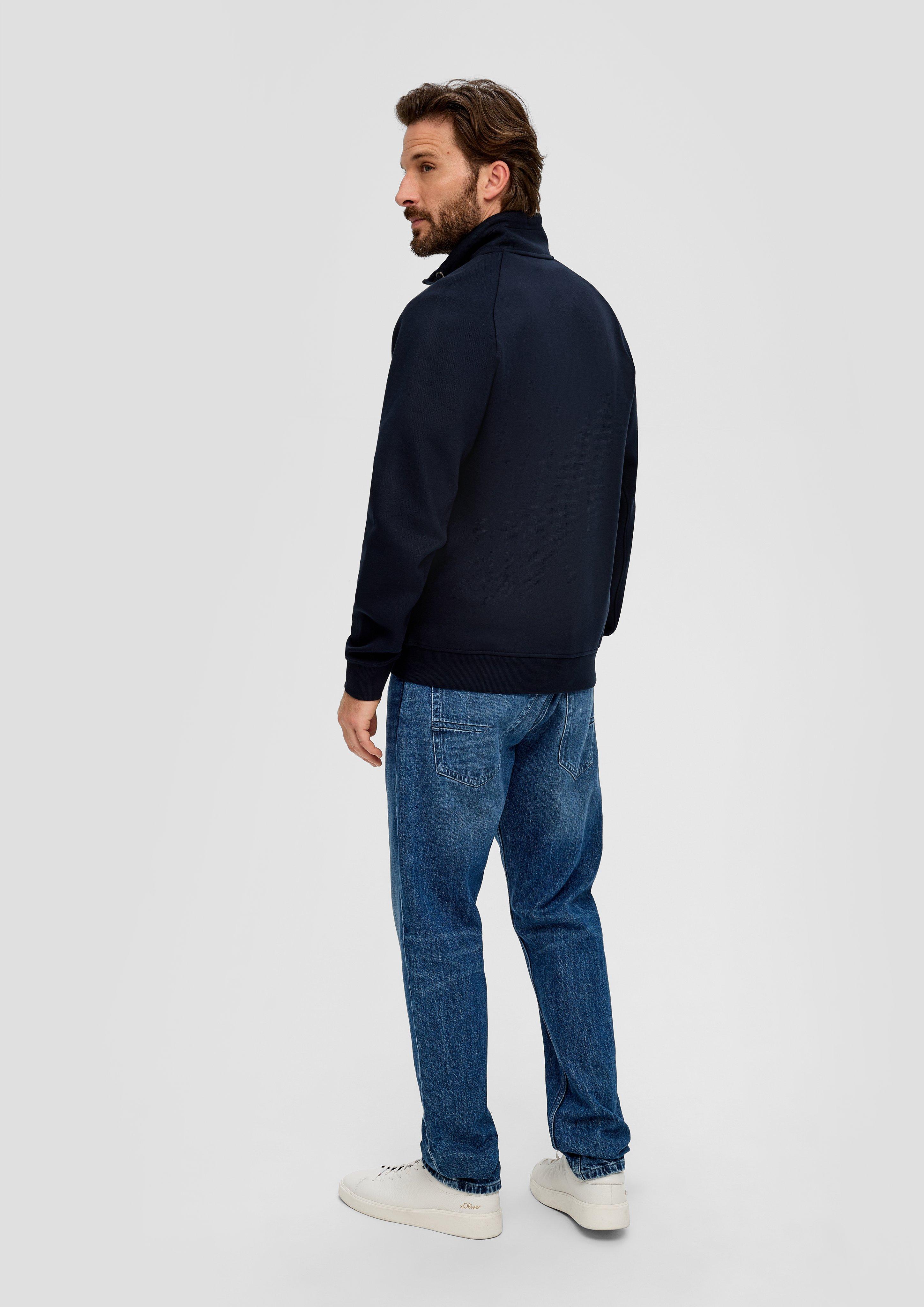 Sweatjacke mit Stehkragen  2143946-5978