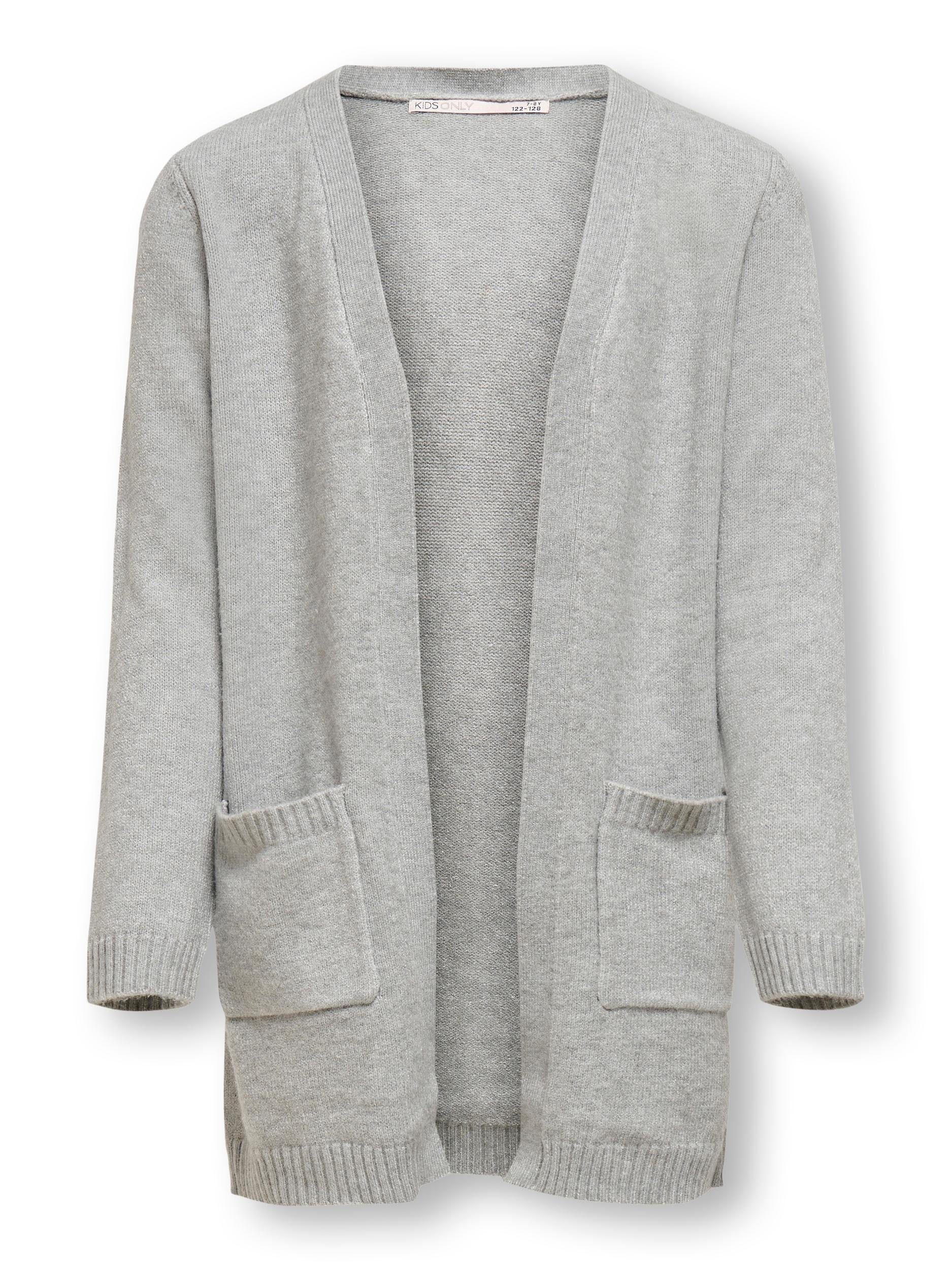 KIDS ONLY Strickjacke KONLESLY offene Form mit aufgesetzten Taschen