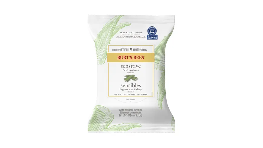 BURT'S BEES Sensitiv Reinigungstücher