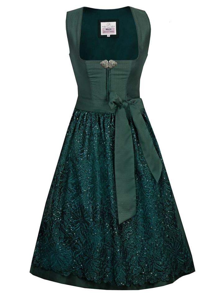 MarJo Dirndl NADESCHA in grün günstig kaufen