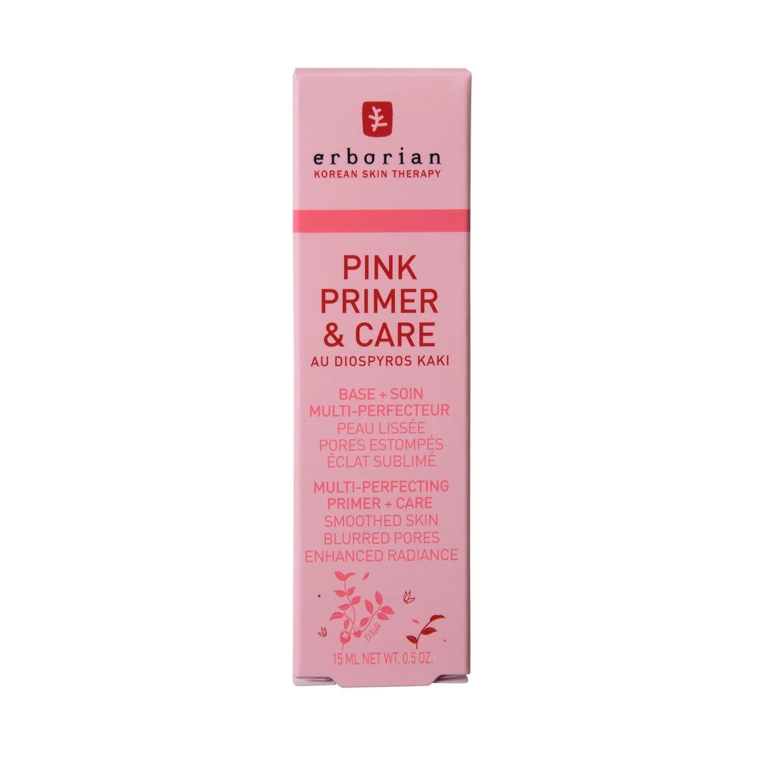 Pink Perfect Pink Primer & Care - Base de maquillaje anti-imperfecciones, base de maquillaje hidratante, tratamiento facial hidratante de 24 horas, base de maquillaje