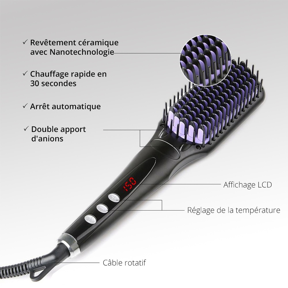 ailoria personal care FLAWLESS Brosse lissante