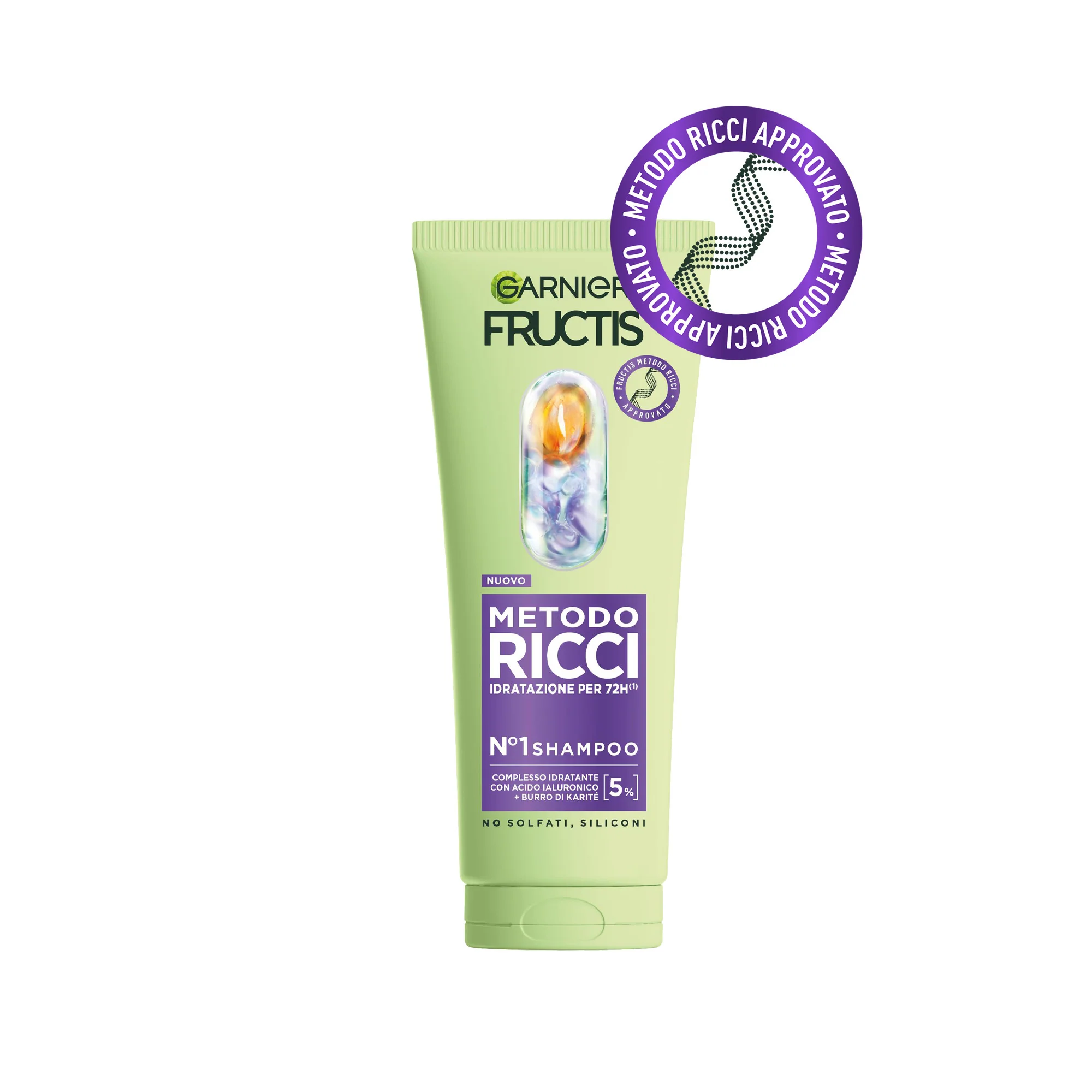 Fructis Fructis Curly Method sampon - Meghatározott göndörségű hajra sampon