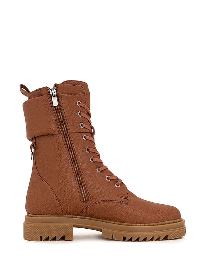 Officina 55 Boots in Braun günstig kaufen 37