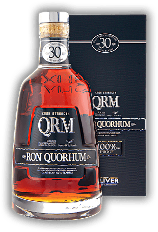 Ron Quorhum 30 Aniversario Cask Strength 50% Ron Quorhum 30 Aniversario Cask Strength 50% Zum 30 jährigen Firmenjubiläum. 0,7	 Liter - Vol 50%
