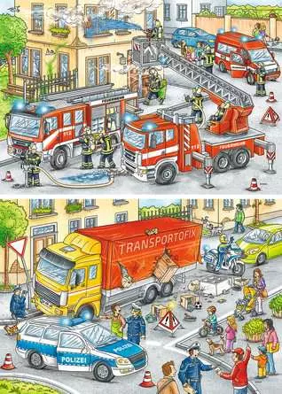 Kinderpuzzle ab 4 Jahren - Helden im Einsatz - 24 Teile