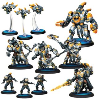 Warcaster Iron Star Alliance Cadre - Regulators (metal/resin) (EN)