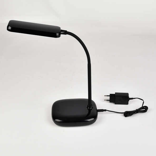 LED-Tageslichtlampe, schwarz