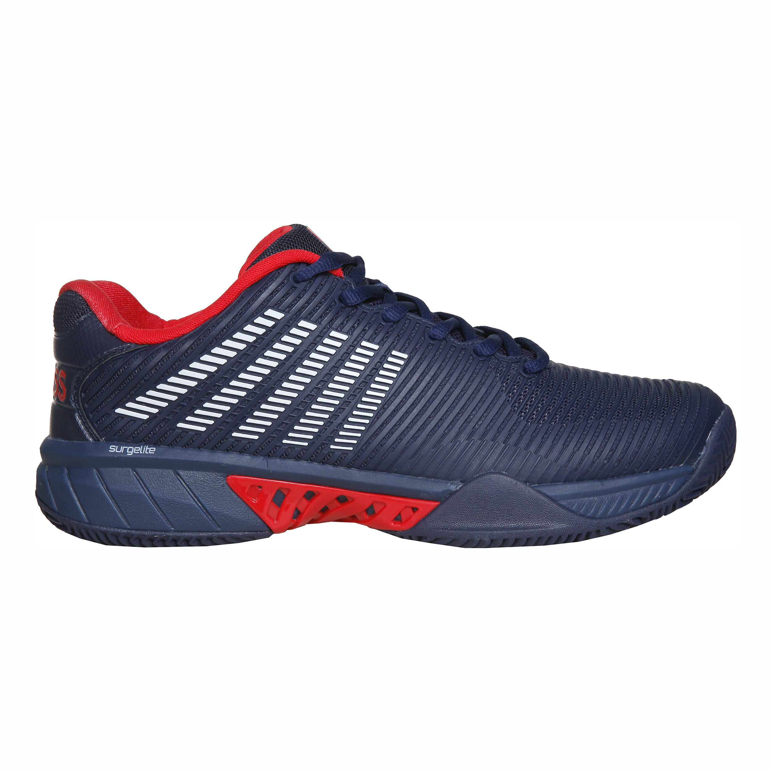 Hypercourt Express 2 Sandplatzschuh Herren - Dunkelblau, Rot