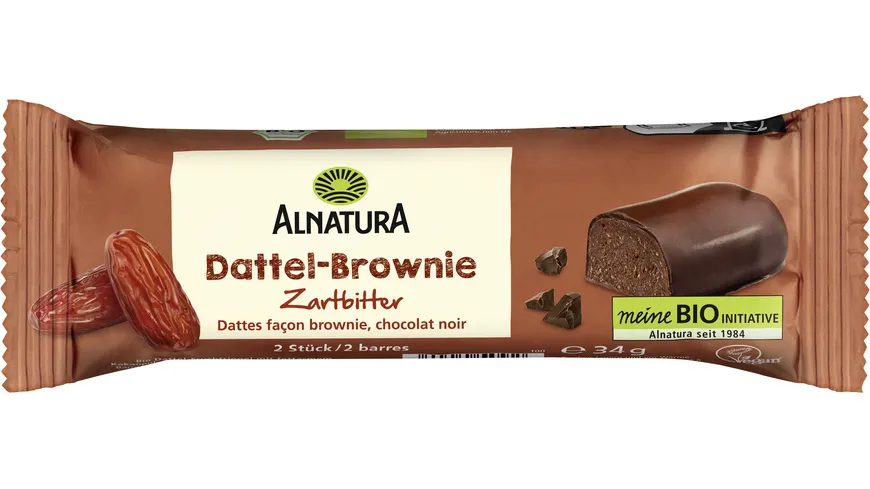 Alnatura Bio Dattel-Brownie Riegel 34 g