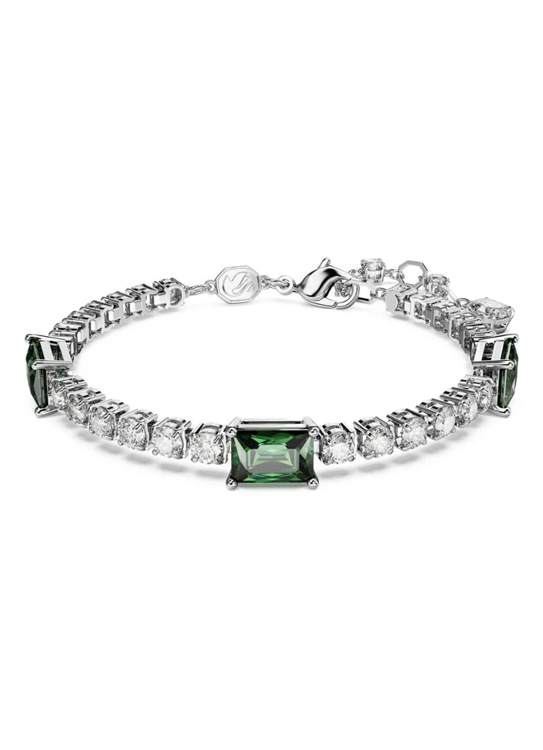 Bracciale tennis Swarovski Matrix, taglia M, con cristallo