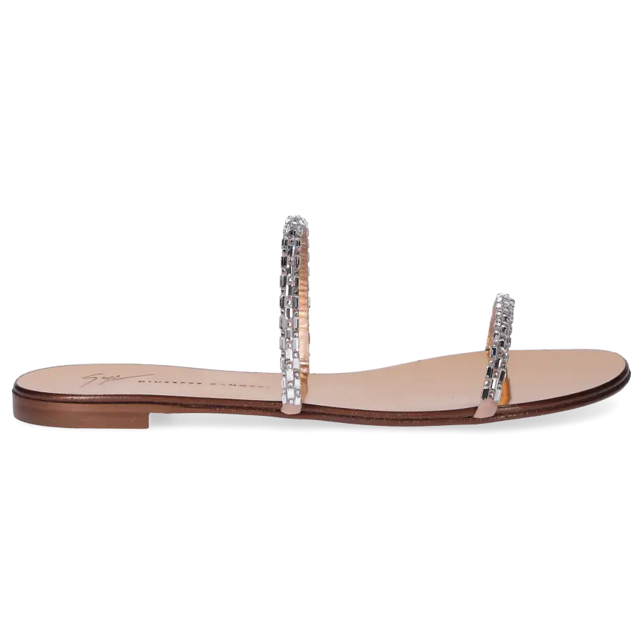 Giuseppe Zanotti - Sandalen ROLL 10 Kalbsleder - beige