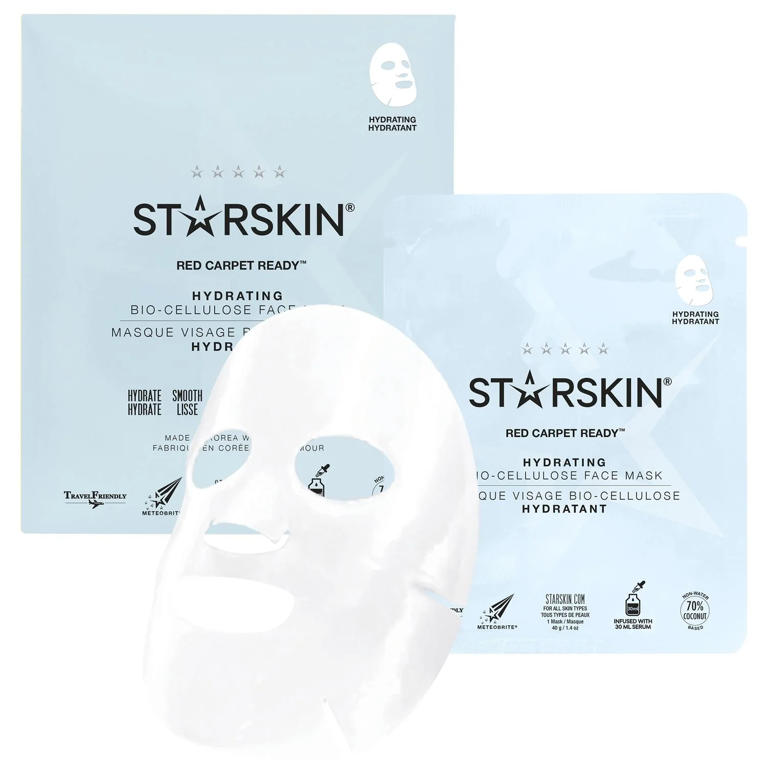 Essentials RED CARPET READY™ Hydrating Bio-Cellulose Face Mask - Maschera Idratante viso