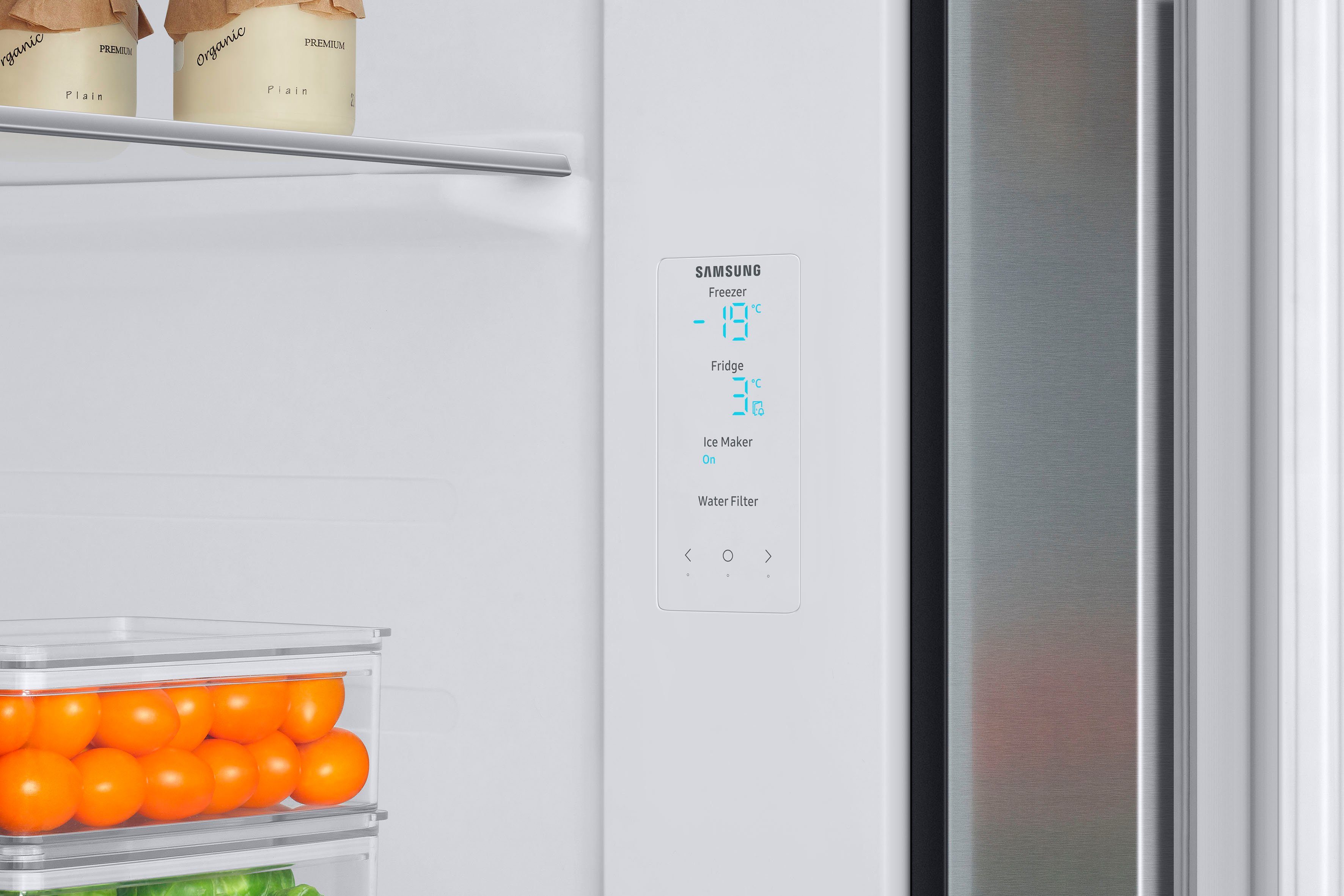 Samsung Side-by-Side RH68B8821B1, 178 cm hoch, 91,2 cm breit