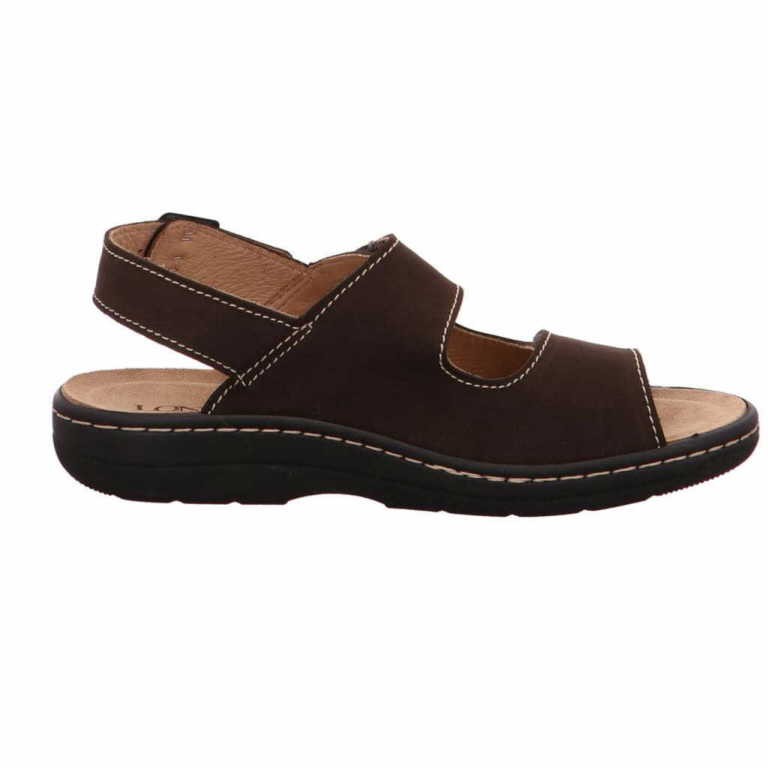 LONGO Komfort Sandalen braun