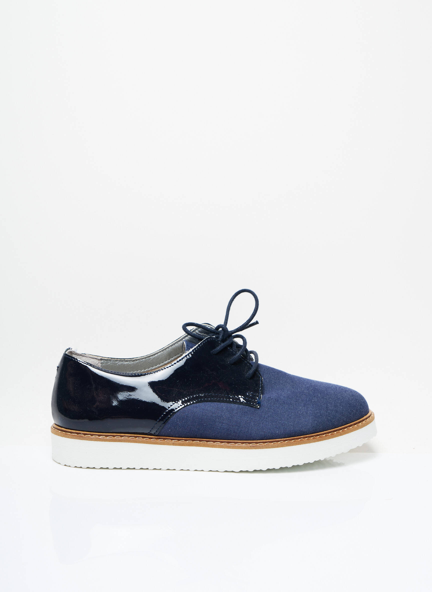 Ippon Vintage Derby Femme couleur bleu