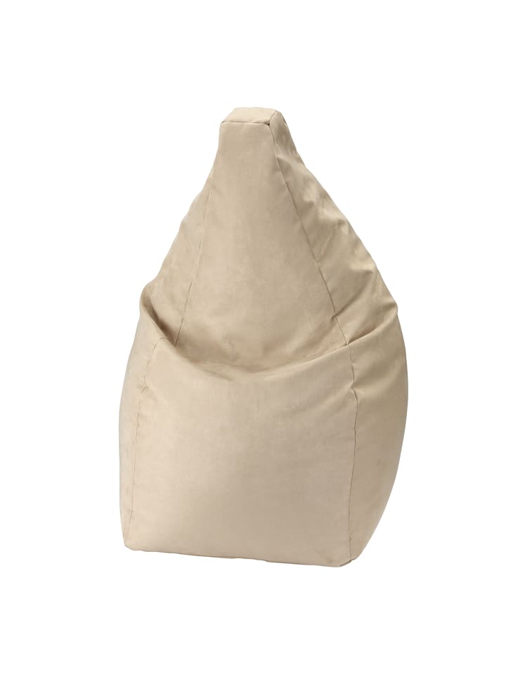 Linke Licardo Sitzsack Noble Soft in champagner günstig kaufen onesize