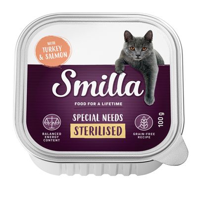 Sparpaket Smilla Sterilised Schale 24 x 100 g