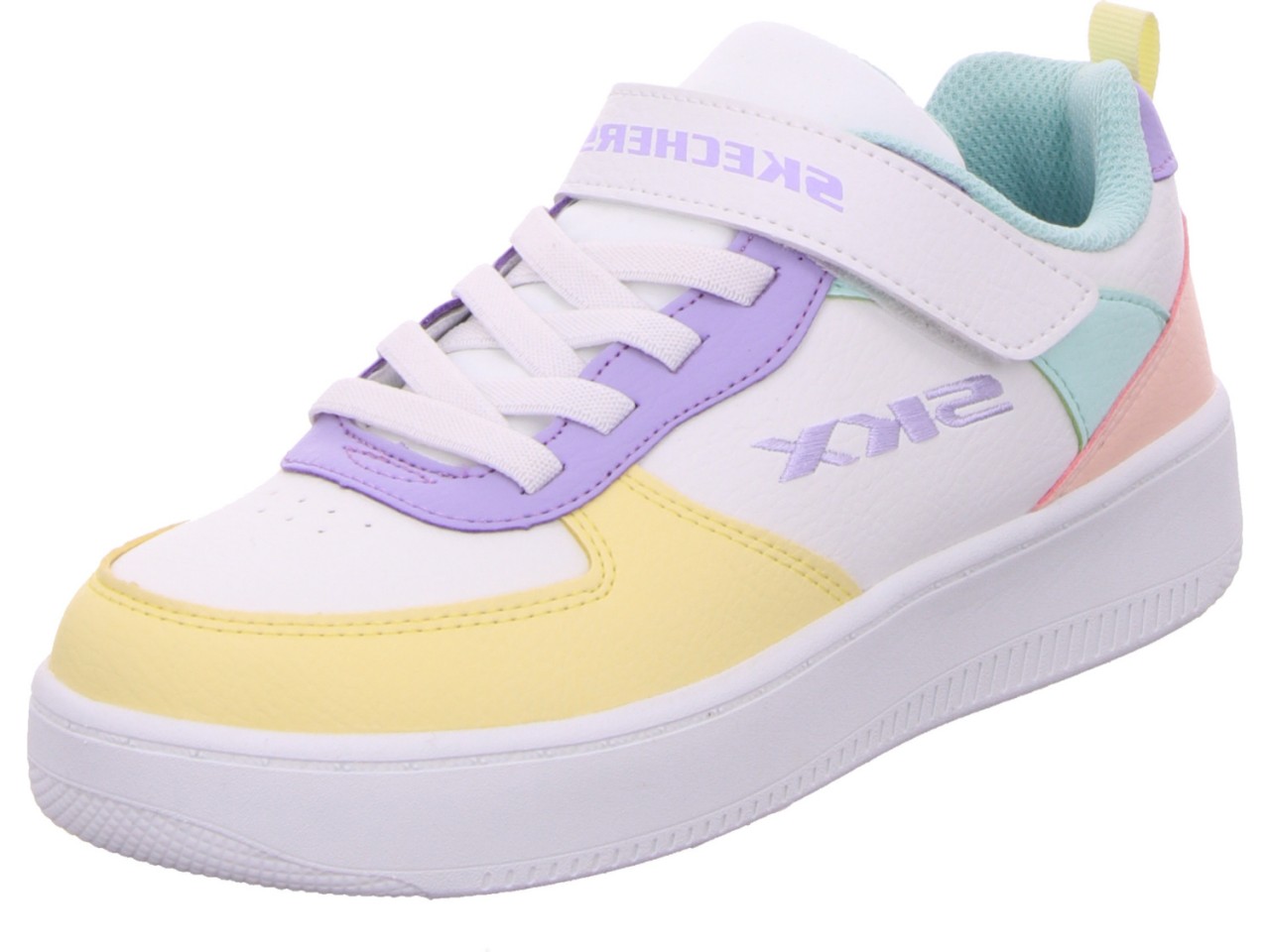SKECHERS Mädchen Halbschuhe weiss