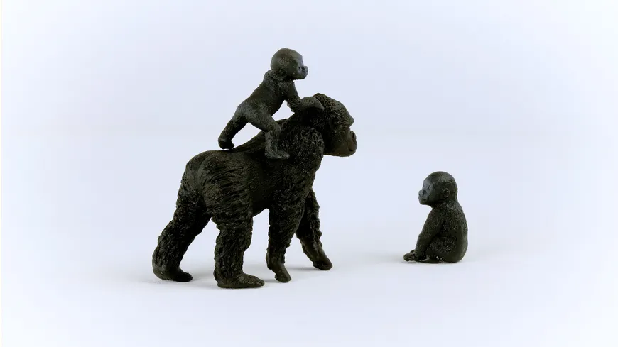 Schleich 42601 - Wild Life - Flachland Gorilla Familie