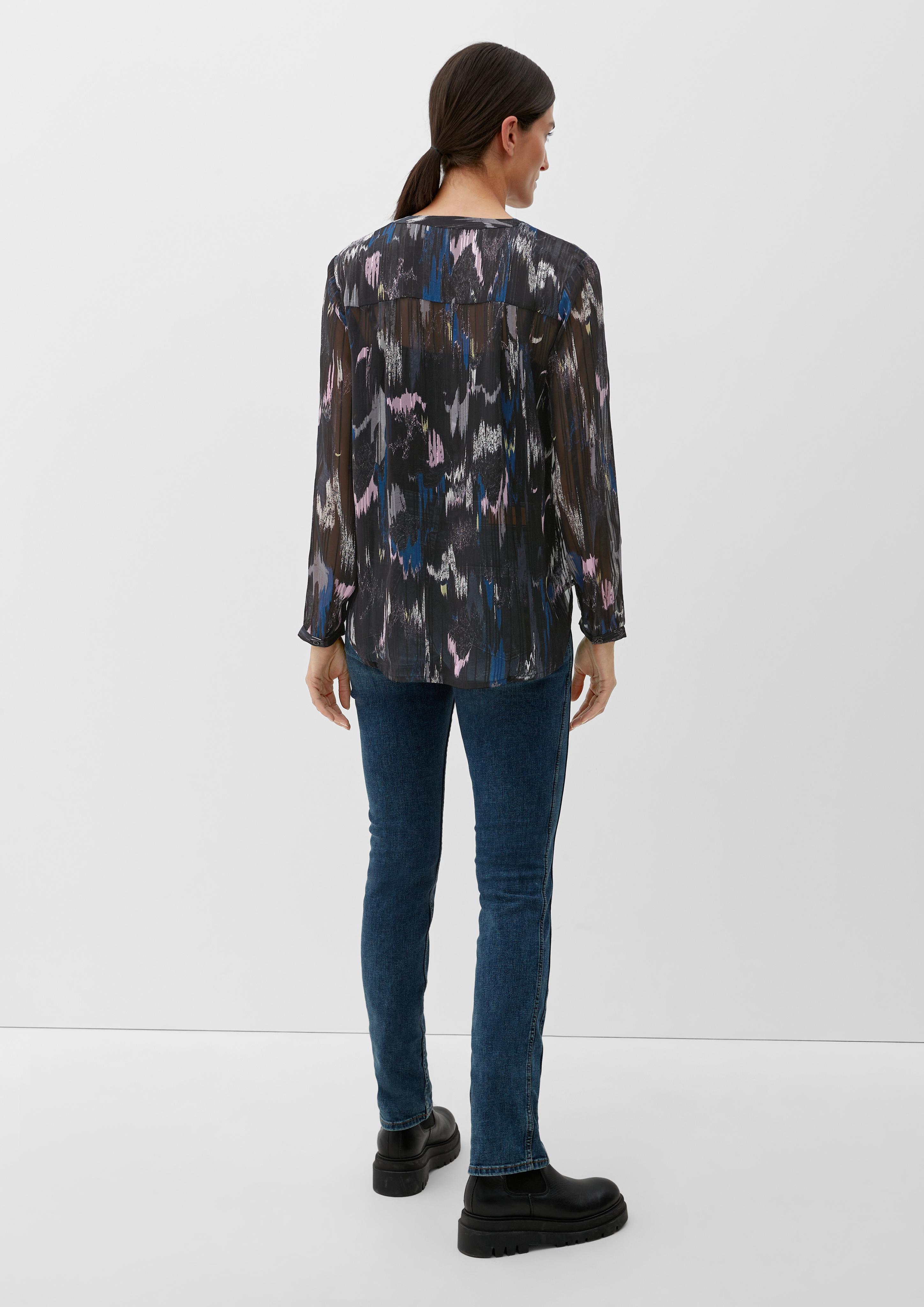 Bluse in semitransparenter Optik  2124777-99A1