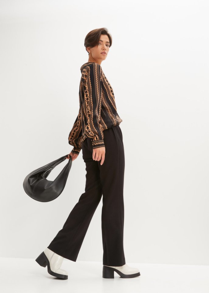 Bluse mit Kragen