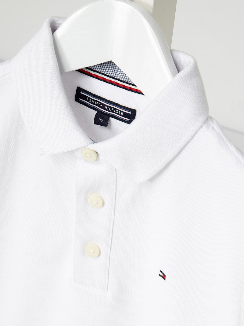 Poloshirt aus Organic Cotton in weiß