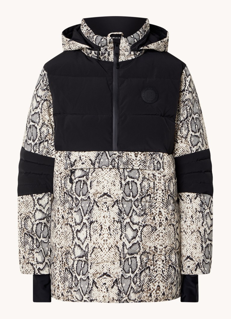 NIKKIE Umeko quilted anorak with storage hood