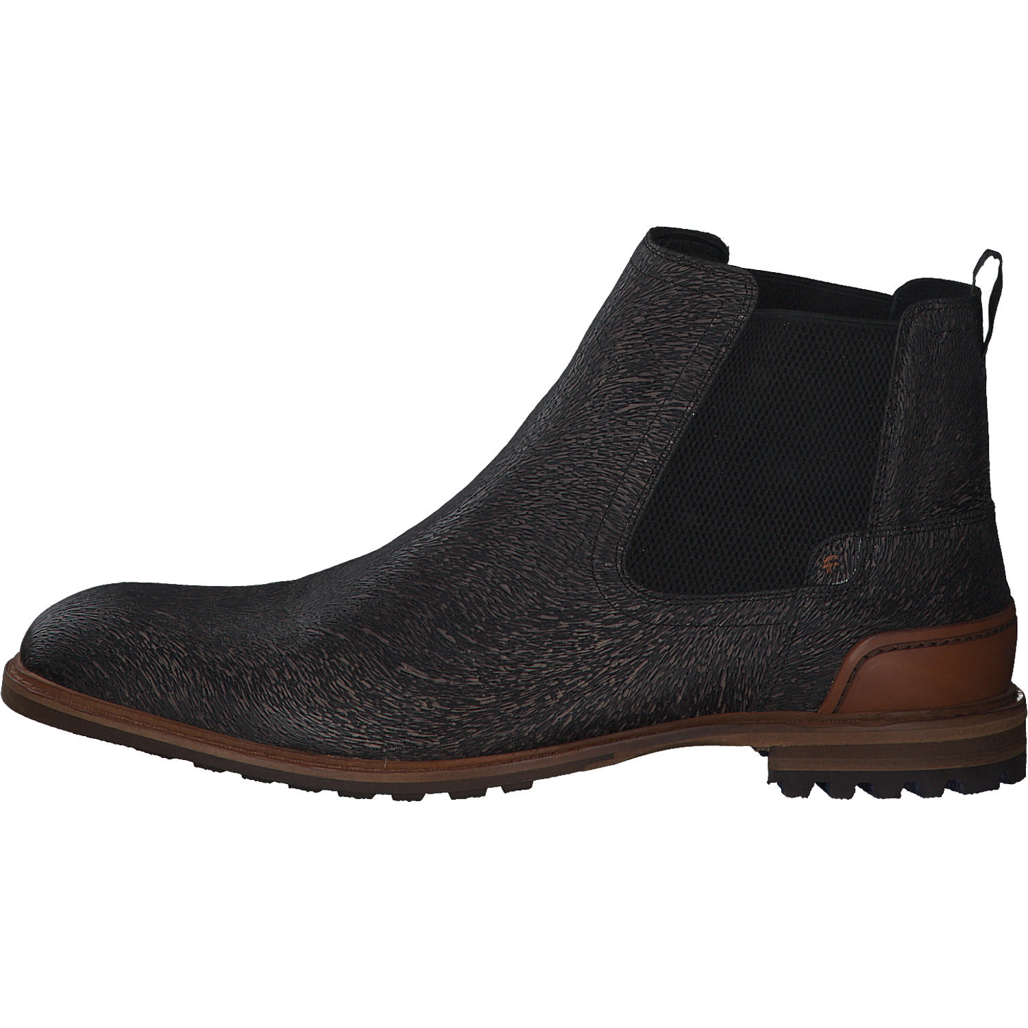 Floris van Bommel 60002, Chelsea Boots, Herren, braun