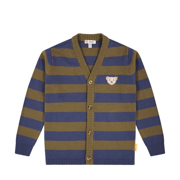 Strickjacke, khaki für Jungs