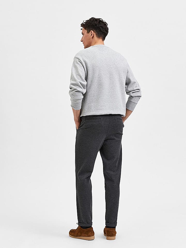 SELECTED HOMME Sweathose in Anthrazit günstig kaufen S