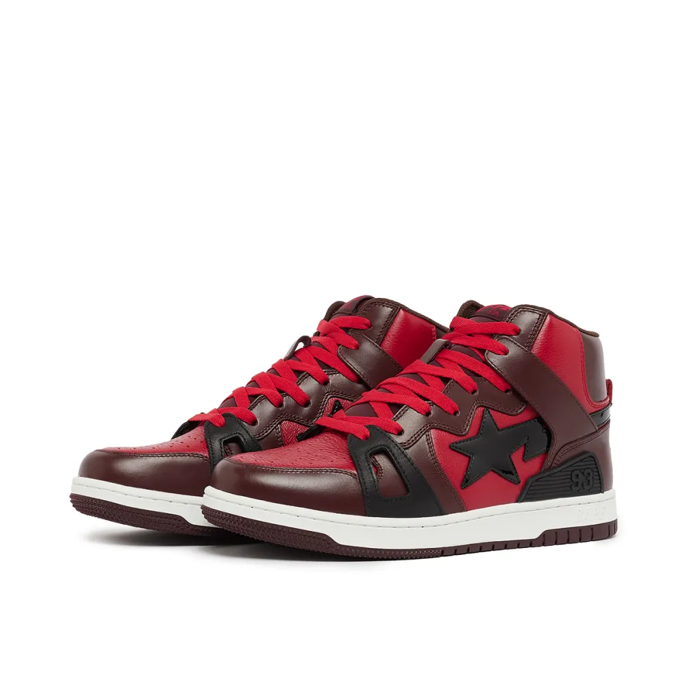 A Bathing Ape Wmns Bape Sta 93 Hi L 001FWJ302019IRED / rot