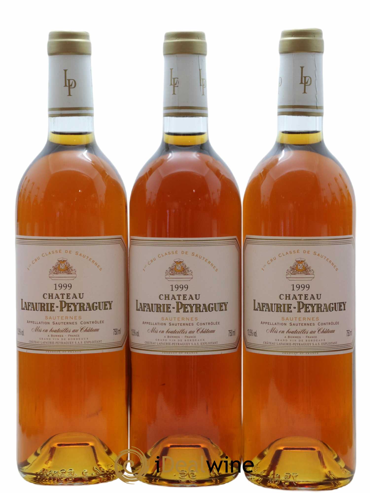 Château Lafaurie Peyraguey 1er Grand Cru Classé  1999 - Lot de 12 Bouteilles