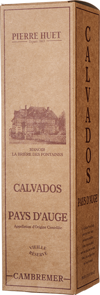 Pierre Huet Calvados Tradition 15 Ans 0,7 Liter im Geschenkkarton