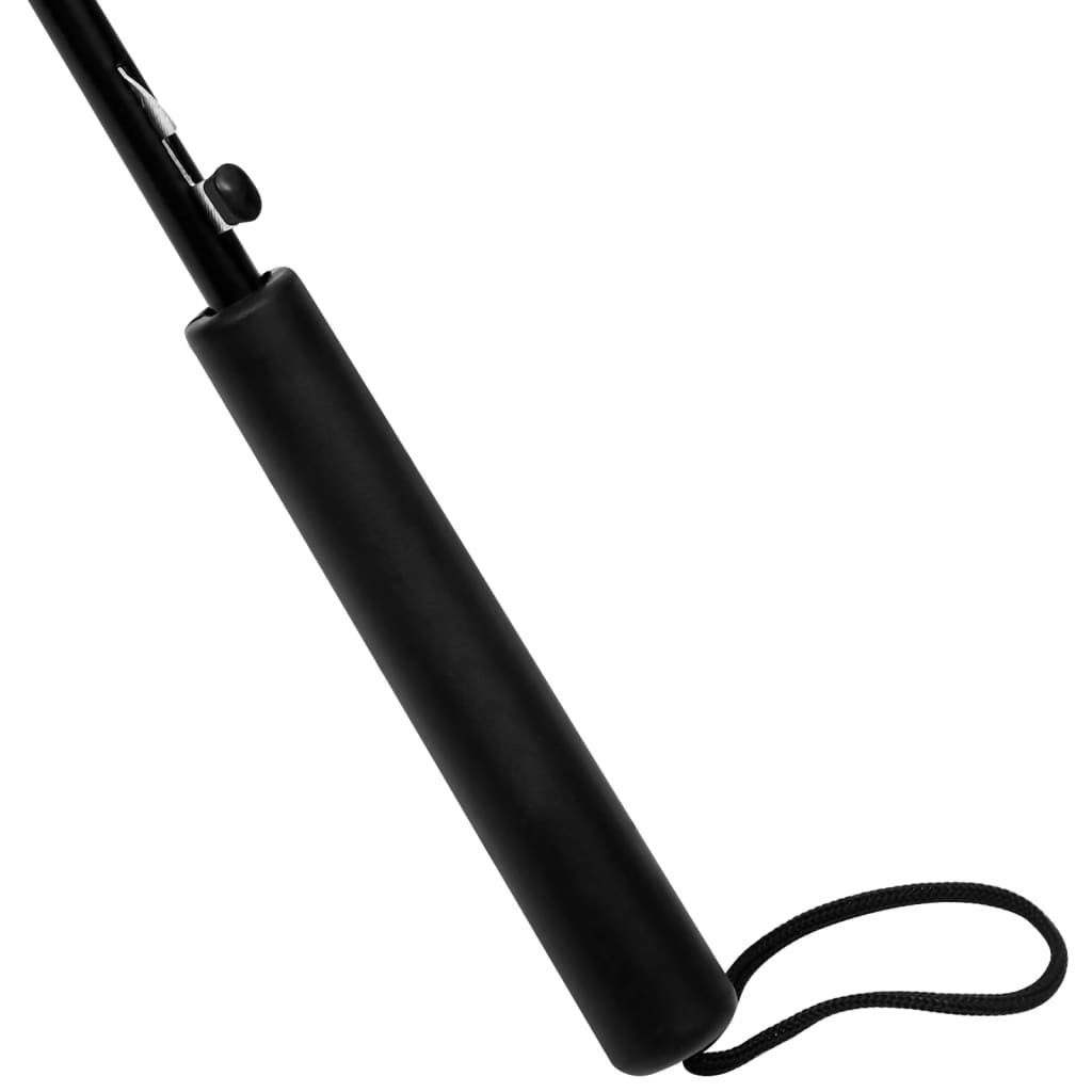 vidaXL Taschenregenschirm Regenschirm Transparent 107 cm