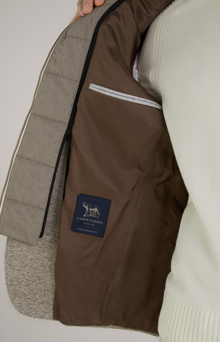 Sakko Hecton in Beige meliert