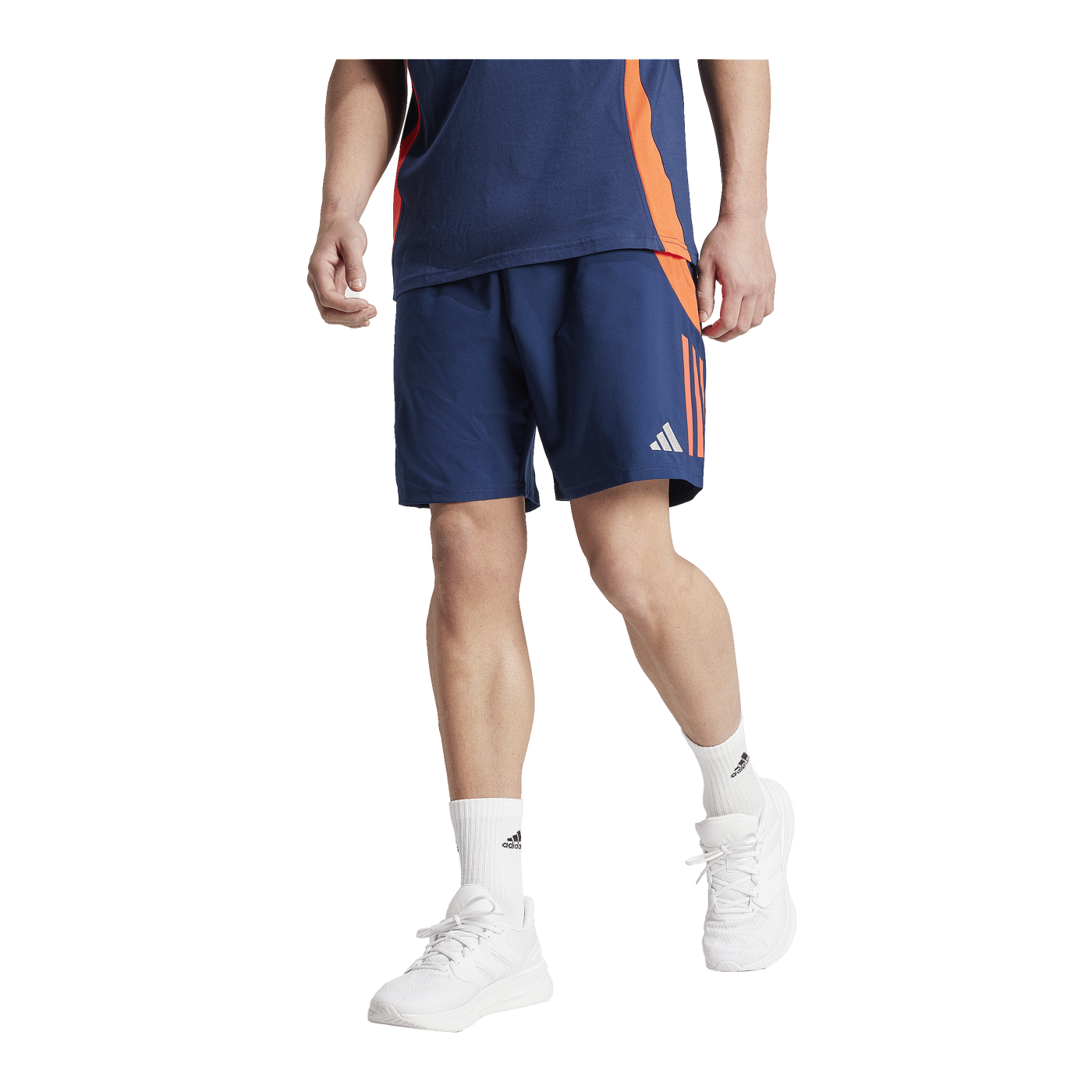 adidas Manchester United Downtime Short Blau
