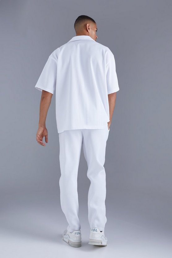Kurzärmliges Oversize Hemd