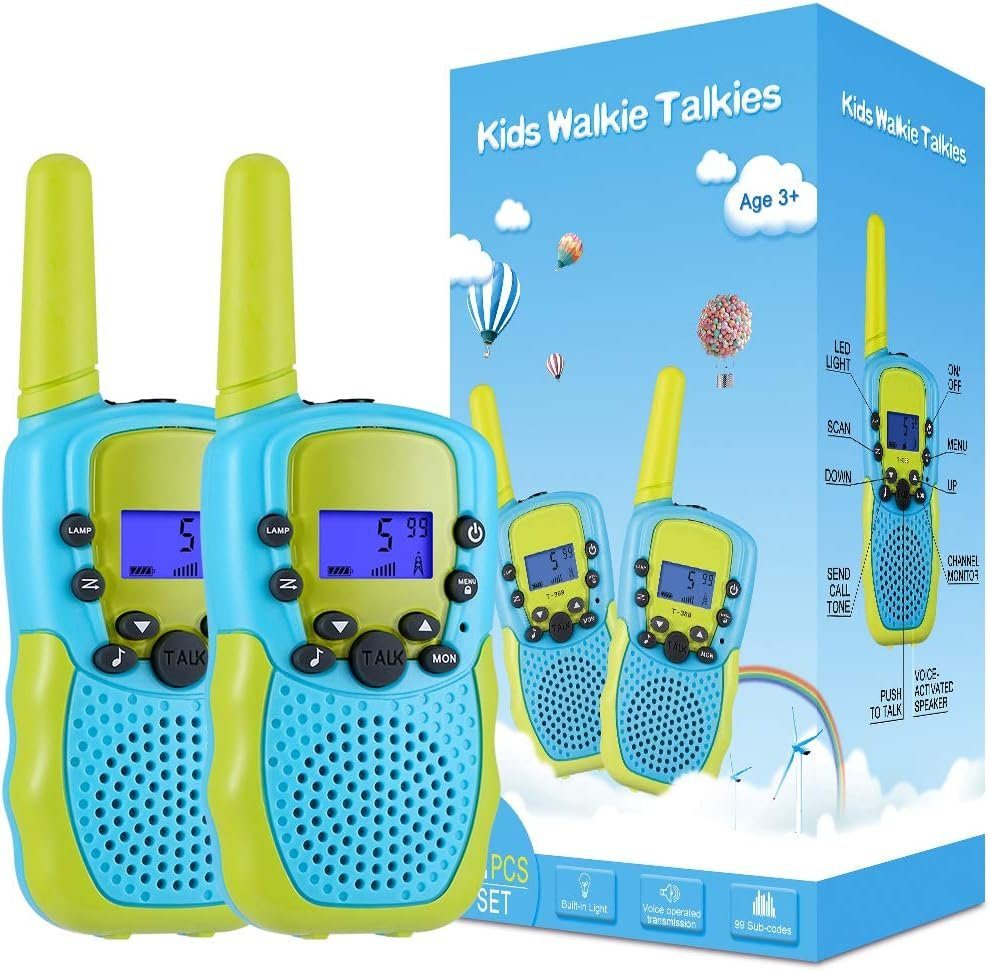 autolock Kinderwecker Kearui Spielzeug 3-12 Jahre für mädchen, Walkie Talkies für Kinder 8