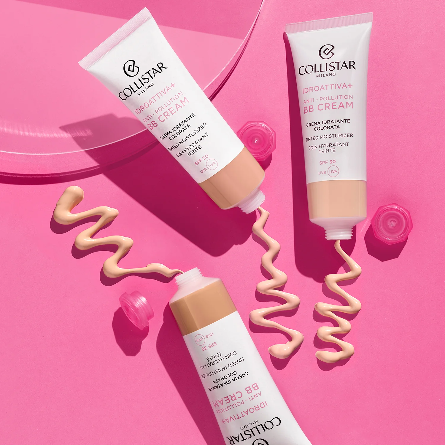 Idroattiva+ Anti-Pollution BB Cream SPF30 - BB Cream, Feuchtigkeitsspendende getönte Gesichtscreme