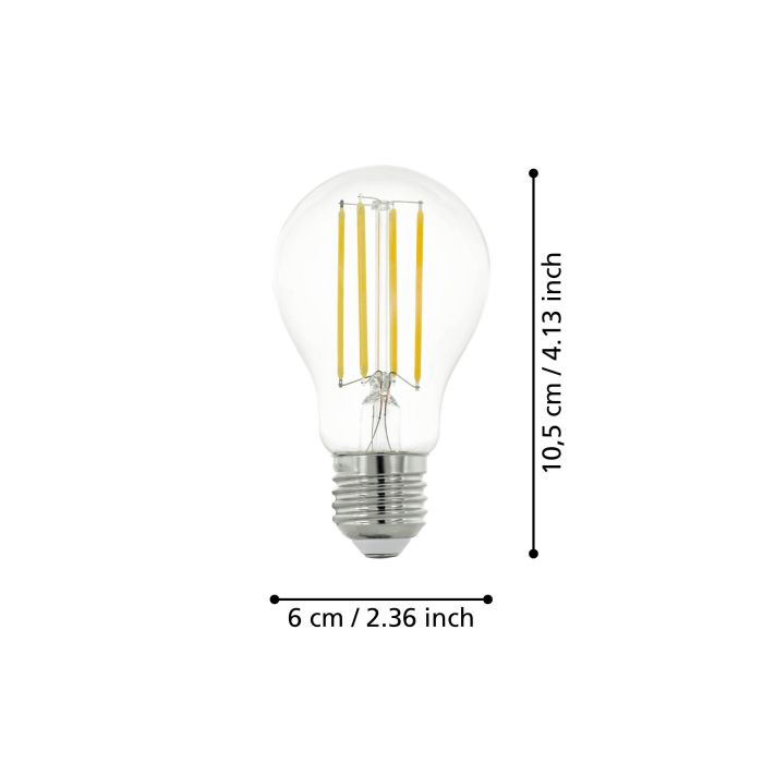 EGLO E27 LED Filament Leuchtmittel 2700 K