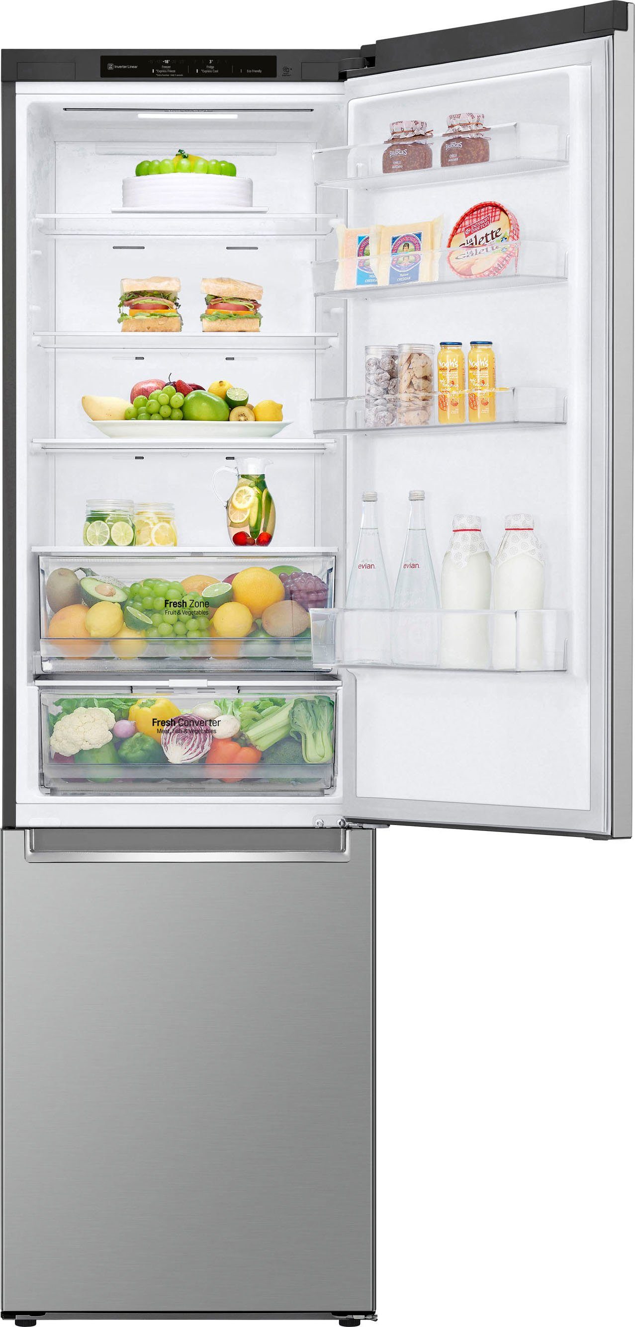 LG Kühl-/Gefrierkombination Serie 5 GBP52PYNBN, 203 cm hoch, 59,5 cm breit