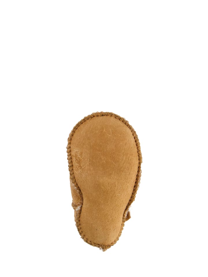 Warmbat Hausschuhe Hay Baby Bootie in Cognac günstig kaufen